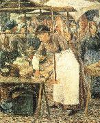 Camille Pissarro Butcher Sweden oil painting artist